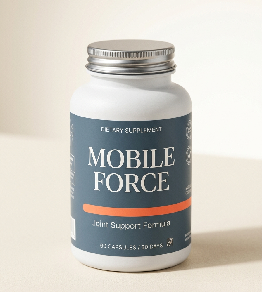 Mobile Force – výživový doplnok pre kĺby, fľaša produktu